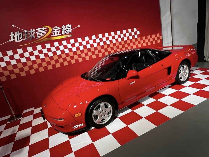 Honda (Acura) NSX 1993 NA1參加TVBS30週年特展地球黃金線節目