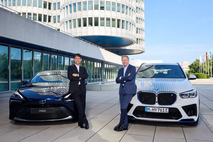 BMW升級與Toyota的合作成為氫能先驅，將於2028年推出首款量產燃料電池汽車