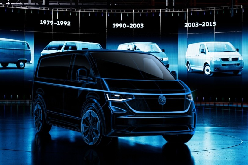 Volkswagen發佈新世代Transporter外觀設計細節