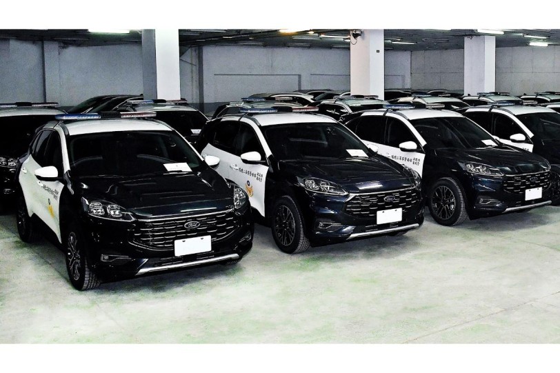 內政部警政署保安警察第二總隊新增助力，Ford Kuga 主被動安全科技兼備 全力保護員警值勤安全